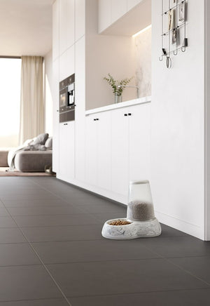 Savic Loop Pet Food Store Dispenser Marble - 1.5l - Shopivet.com