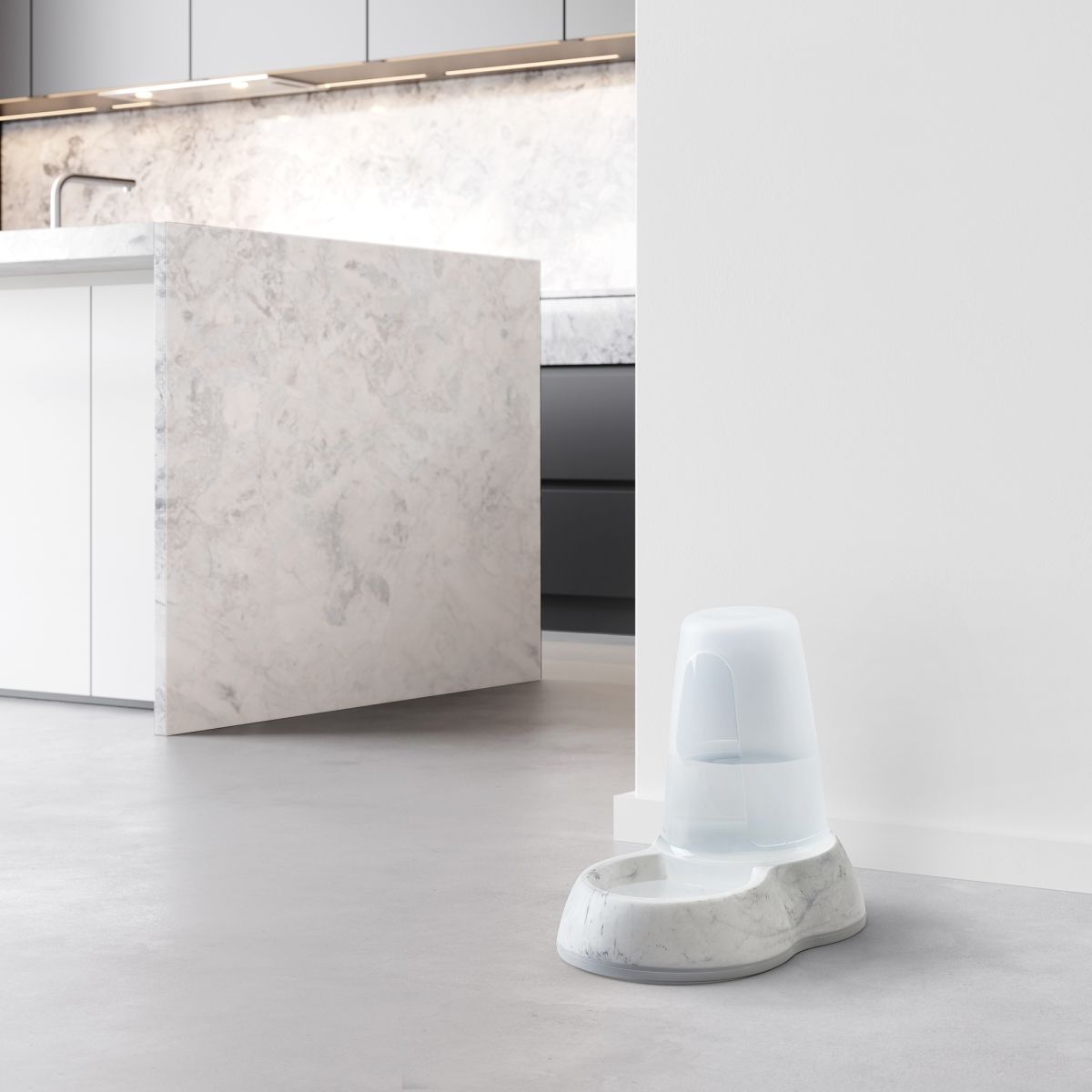 Savic Loop Pet Water Store Dispenser Marble - 3.0l - Shopivet.com