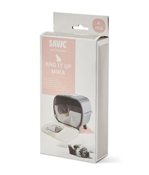 Savic Mira De Lux Bag It Up Cat Litter Bags 6pcs - Shopivet.com