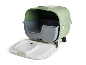 Savic Mira De Lux Toilet Home Cat Litter Box - Anthracite - Shopivet.com