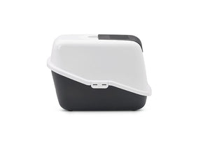 Savic Nestor Cat Toilet Home - BLACK - Shopivet.com