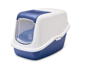 Savic Nestor Cat Toilet Home - NORDIC BLUE - Shopivet.com