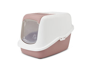 Savic Nestor Cat Toilet Home - ROSE - Shopivet.com