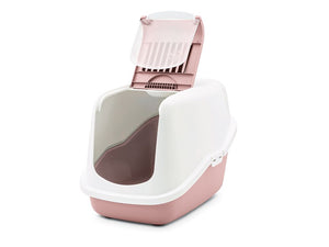 Savic Nestor Cat Toilet Home - ROSE - Shopivet.com