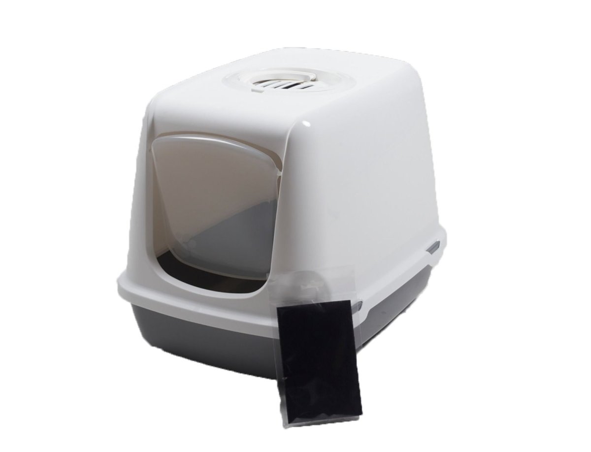 Savic Oscar Cat Toilet Home - EARTH ROSE - Shopivet.com