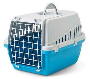 Savic Trotter Pet Transport Box - ATLANTIC BLUE 1 - Shopivet.com