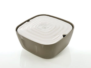 Savic Volcano Cat Drinking Fountain 2.5l - Warm Grey 2.5L - Shopivet.com