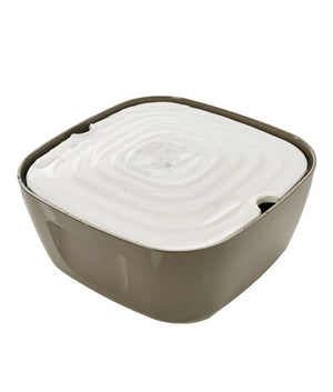 Savic Volcano Cat Drinking Fountain 2.5l - Warm Grey 2.5L - Shopivet.com