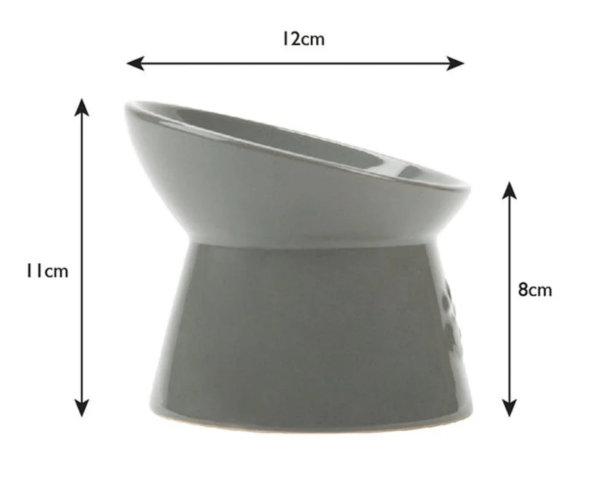Scruffs Classic Raised Feeder Cat Bowl - 12cm - Shopivet.com