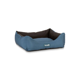 Scruffs Expedition Box Dog Bed - Atlantic Blue Medium - Shopivet.com