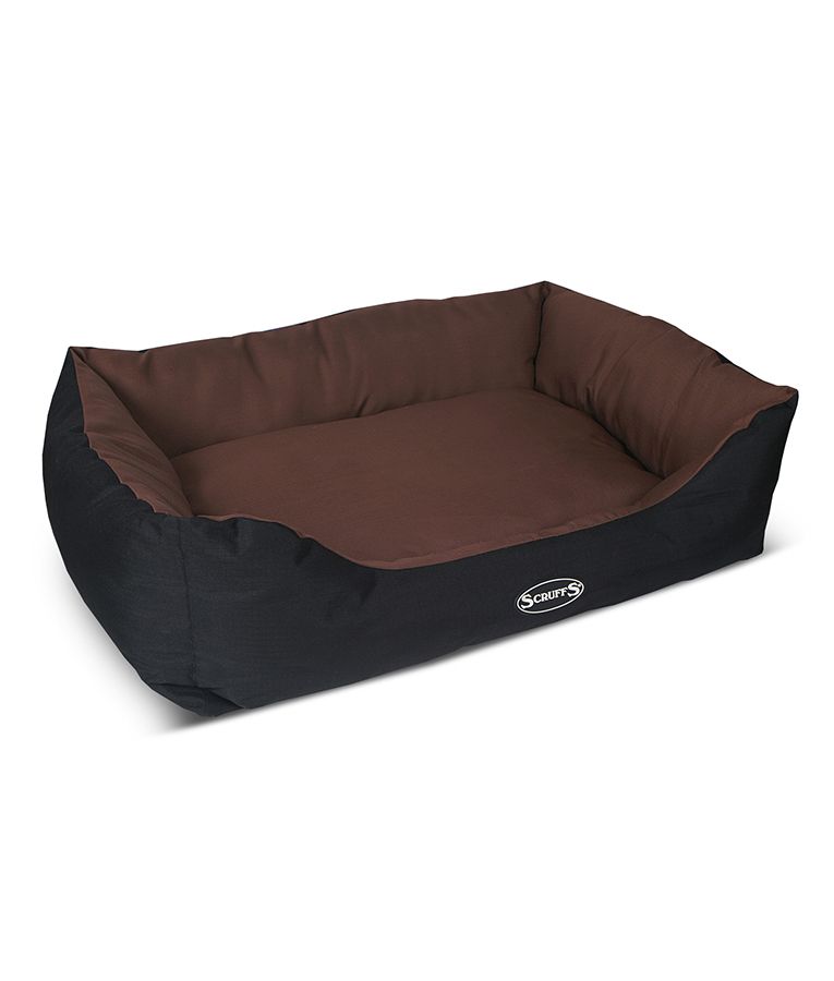 Scruffs Expedition Box Dog Bed - CHOCOLATE Large - Shopivet.com