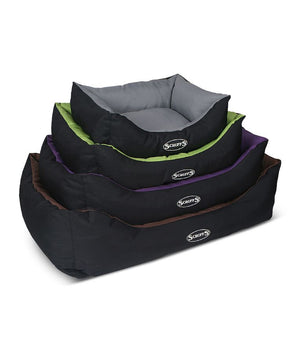 Scruffs Expedition Box Dog Bed - GRAPHITE Large - Shopivet.com