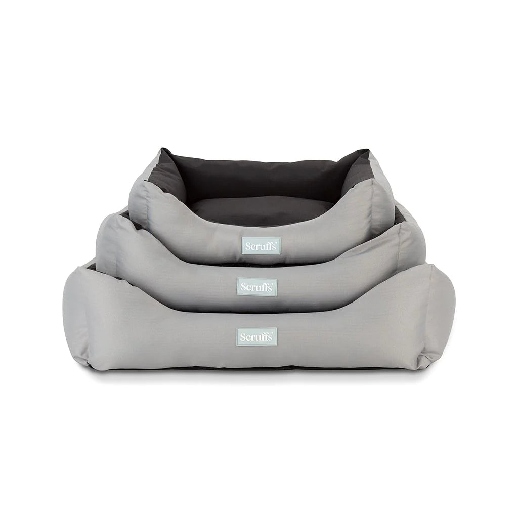 Scruffs Expedition Box Dog Bed - Storm Grey X - Large - Shopivet.com
