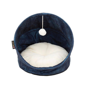 Scruffs Kensington Cat Bed - Navy - Shopivet.com