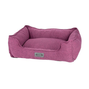 Scruffs Manhattan Box Dog Bed - BERRY PURPLE Medium - Shopivet.com