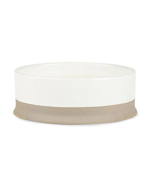 Scruffs Scandi Non - Tip Dog Bowl - Cream 20cm - Shopivet.com