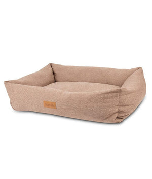 Scruffs Seattle Box Dog Bed - Stone Grey Medium - Shopivet.com