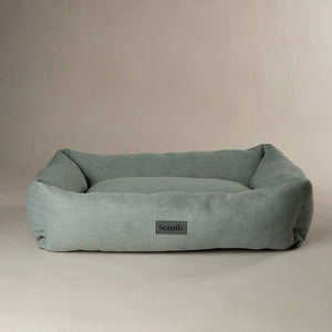 Scruffs Seattle Box Dog Bed - Topaz Green Medium - Shopivet.com
