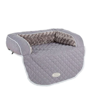 Scruffs Wilton Sofa Dog Bed - Storm Grey Small - Shopivet.com