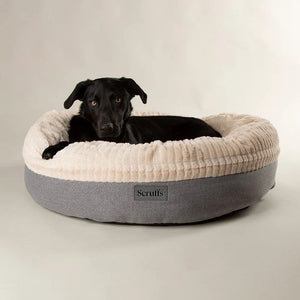 Scruffs Ellen Donut Dog Bed - Pink Medium