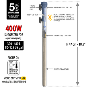 SCUBA CONTACTLESS SUBMERSIBLE HEATER 400W
