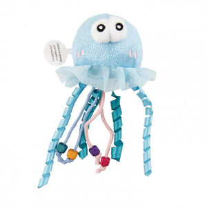Shining Friends Jellyfish with activated LED light & Catnip inside - Shopivet.com