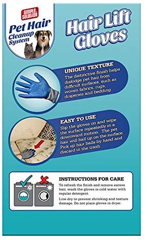 Simple Solution Hair Lift Mitt Gloves - Shopivet.com
