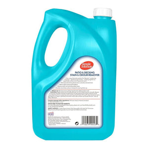 Simple Solution Patio and Decking Pet Stain and Odour Remover, 4 L - Shopivet.com