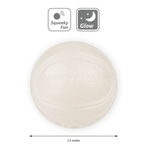 SKIPDAWG Neon Glow Dog Ball (Medium) - Shopivet.com