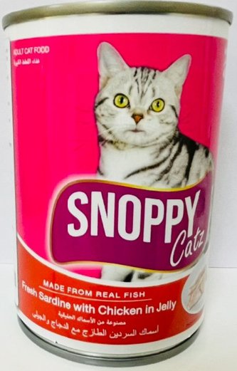 Snoppy Catz Cat Can 400g