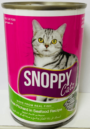 Snoppy Catz Cat Can - Ocean Mackerel with Tuna White Meat in Jelly Flavor - Shopivet.com