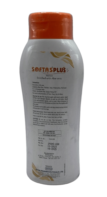 Softas Plus Anti - parasite Shampoo for Dogs 200ml - Shopivet.com