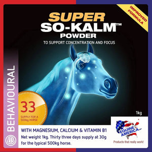 SUPER SO - KALM® POWDER 1kg - Shopivet.com
