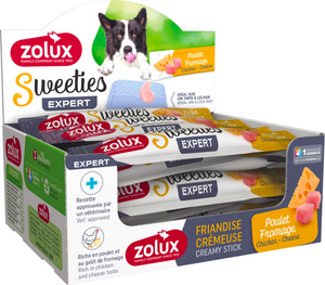 Sweeties Creamy Stick For Dog - Chicken Cheese, 48pcs/Box