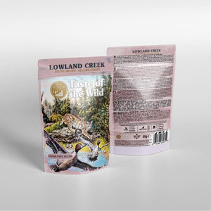 Taste of the Wild Lowland Creek Cat Pouch Chunks in Gravy – 85g - Shopivet.com