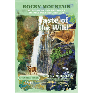 Taste of the Wild Rocky Mountain Cat Pouch Chunks in Gravy – 85g - Shopivet.com