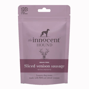 The Innocent Hound Sliced Venison with Potato Dog Sausages 70g - 70g - Shopivet.com