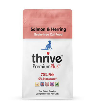 Thrive PremiumPlus Salmon & Herring Dry Cat Food 1.5kg - 1.5kg - Shopivet.com