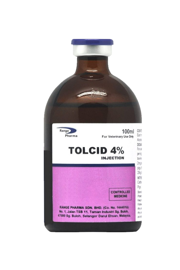 TOLCID 4% (Tolfenamic acid) 100ml