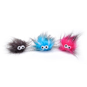 Turbo Plush Monsters Bulk Cat Toy Bin – 51 pcs - Shopivet.com