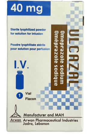 ULCAZAL omeprazole 40mg iv vial - Shopivet.com