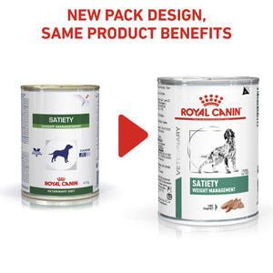 Vet Health Nutrition Canine Satiety (Wet Food - Cans) 12 x 410 g