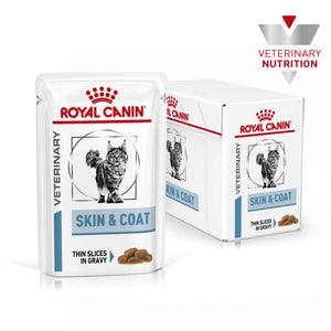 Vet Health Nutrition Feline Skin & Coat (Wet Food - Pouches) 12 x 85 g