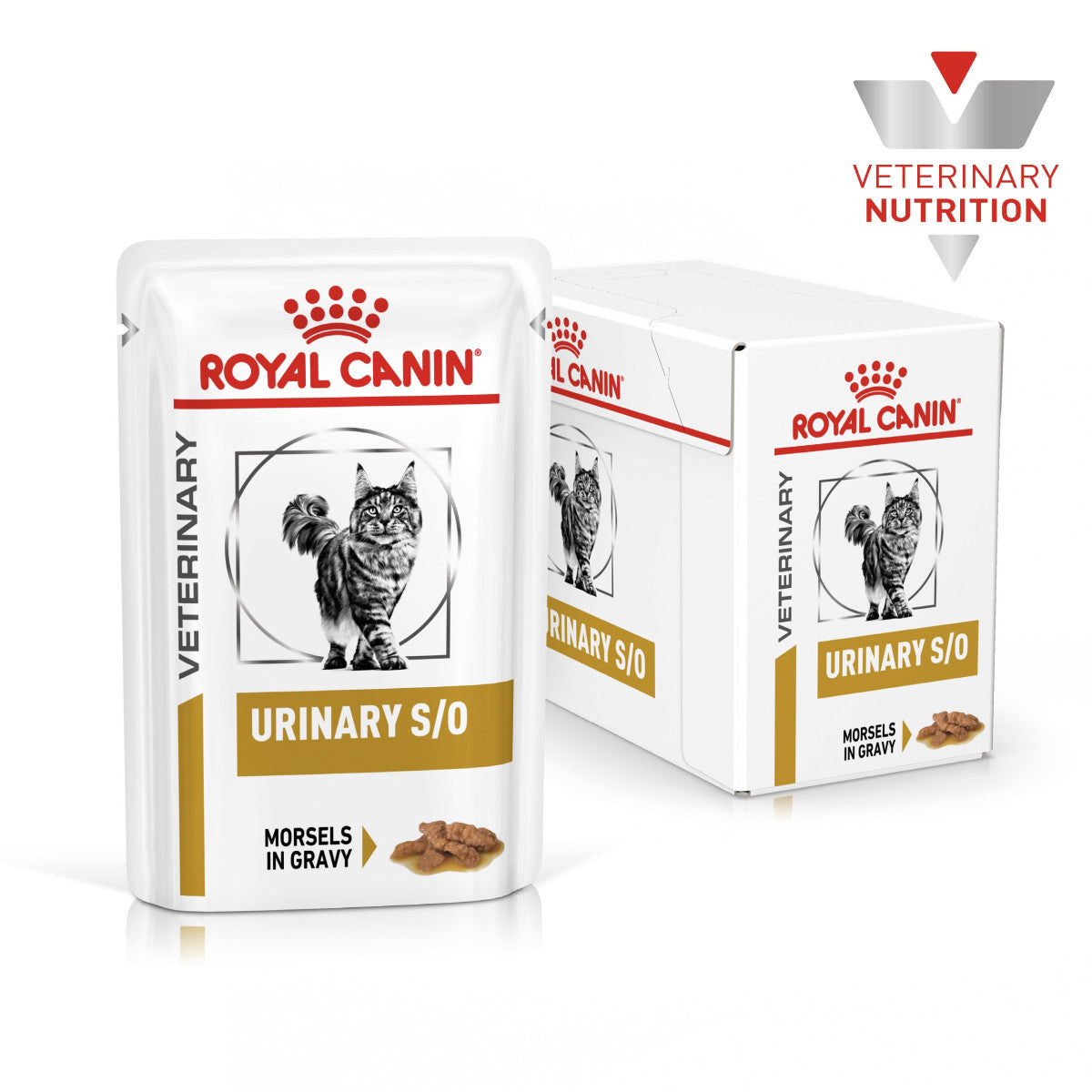 Vet Health Nutrition Feline Urinary S/O (Wet Food - Pouches) 12 x 85 g