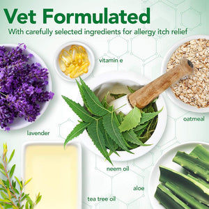 Vet’s Best Allergy Itch Relief Spray for Dogs 8 oz - Shopivet.com
