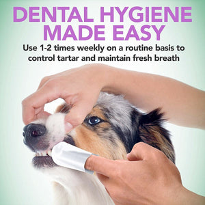 Vet’s Best Clean Teeth Finger Pads (50 Pads) - Shopivet.com