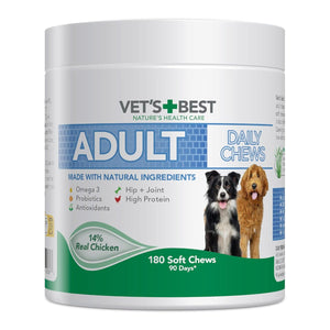 Vet’s Best Daily Chews (180 Soft Chews) – Adult - Shopivet.com