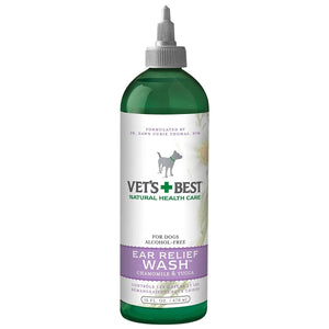 Vet’s Best Ear Relief Wash (16oz) - Shopivet.com