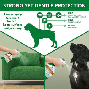 Vet’s Best Flea and Tick Home Treatment Spray 32 oz - Shopivet.com