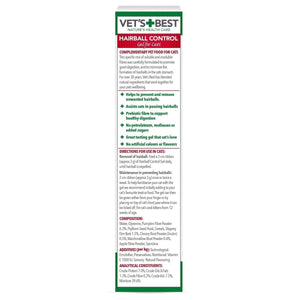 Vet’s Best Hairball Control Gel for Cats – 100g - Shopivet.com